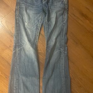 Mens Rock Revival jeans. Sz 29. 30” inseam.  Good condition